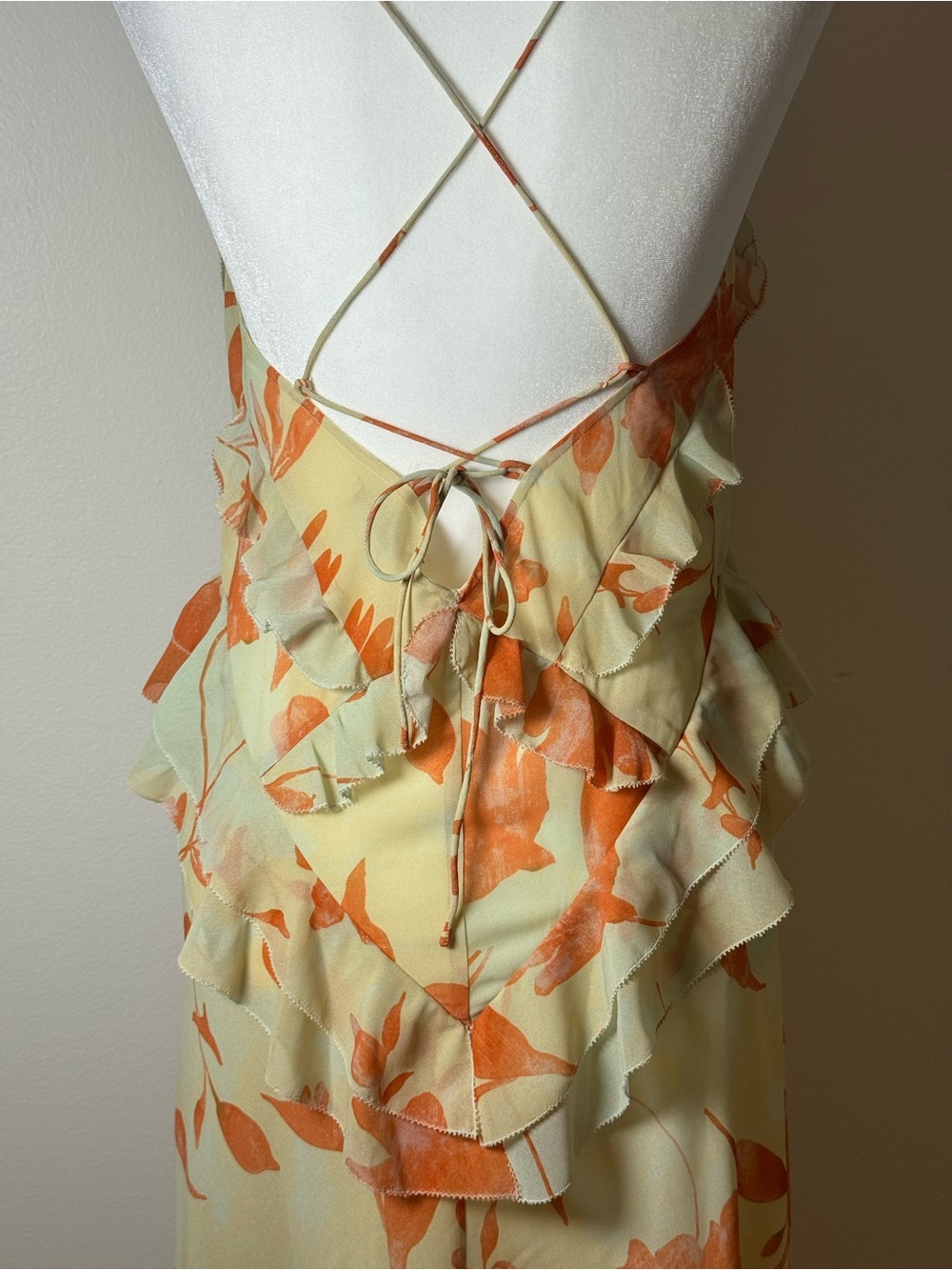 NEW FAVORITE DAUGHTER who me dress in beige Size S - Picture 10 of 15